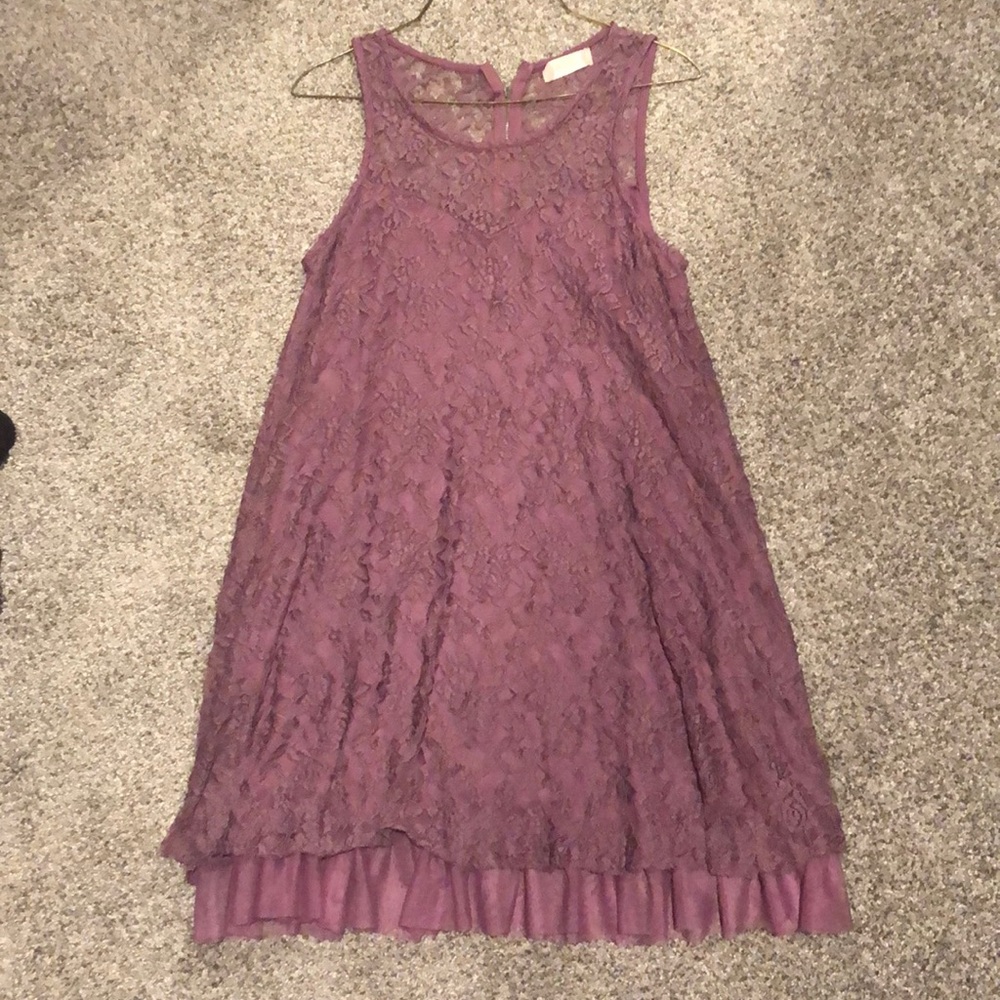 Purple lace Dress